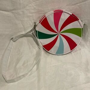 Hallmark Peppermint Swirl purse / bag